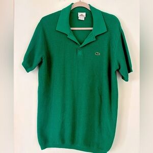 Lacoste Men's Green Polo Shirt